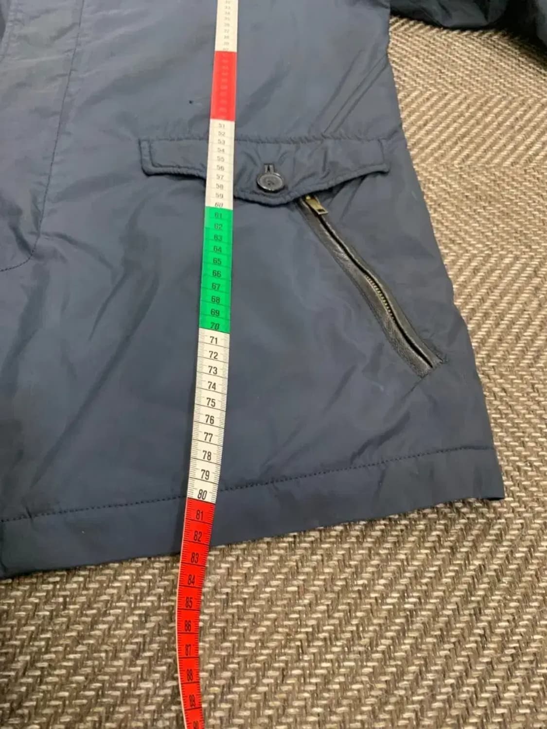 L)버버리 런던 체크안감 클래식 바람막이 자켓 하이넥 라이트아우터 상품이미지9