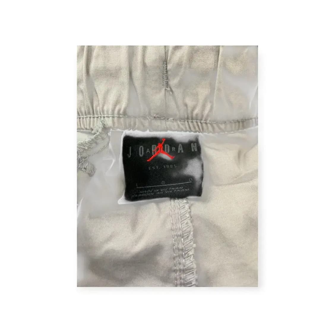 L)나이키 조던 나일론 밴딩 유틸리티 테크 베이지 조거팬츠 상품이미지3