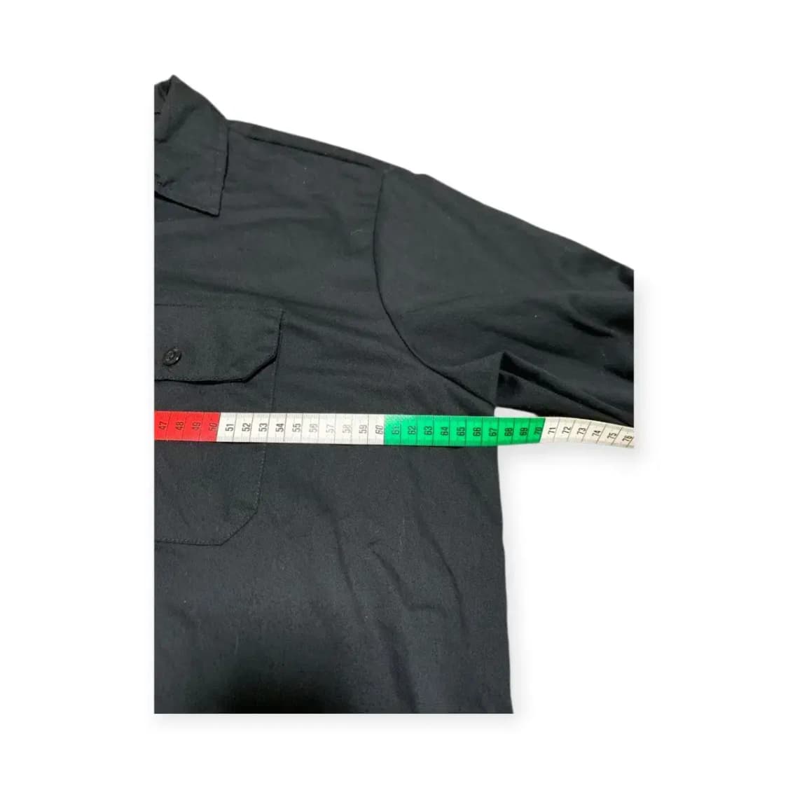 XL)디키즈 블랙 긴팔 워크 셔츠 히든포켓 폴리코튼셔츠 캠프카라셔츠 상품이미지6