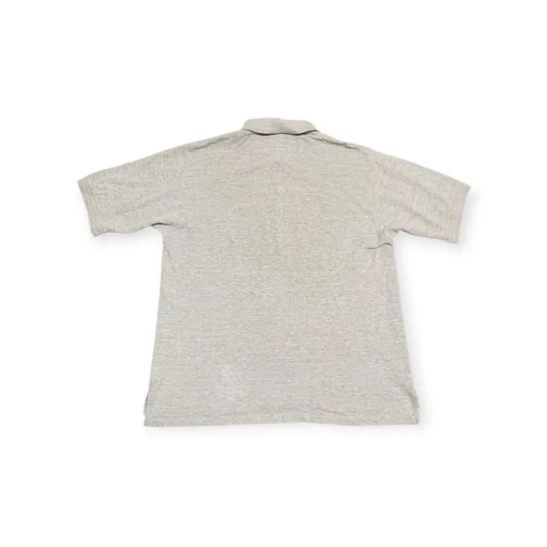 XL)LEE 회색 오버핏 반팔 카라티 프린팅 폴리코튼반팔티 그레이반팔 상품이미지2