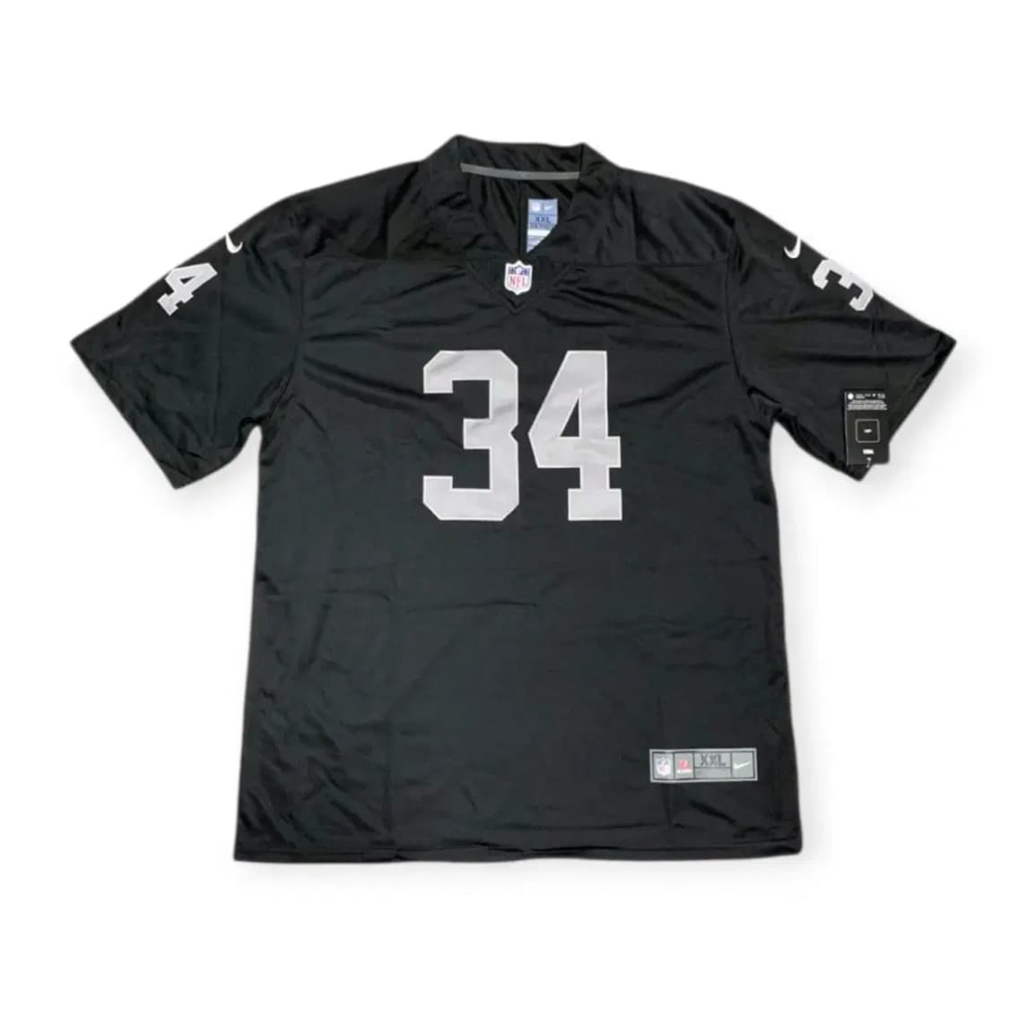 2XL)나이키 NFL 럭비져지 로스엔젤레스 레이더스 34 JACKSON 상품이미지1