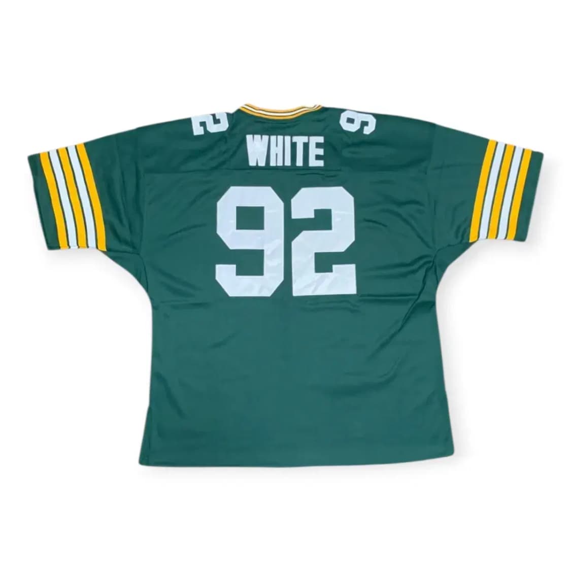 56)미첼앤네스 NFL 그린베이 패커스 92 WHITE 럭비저지 풋볼져지 상품이미지2