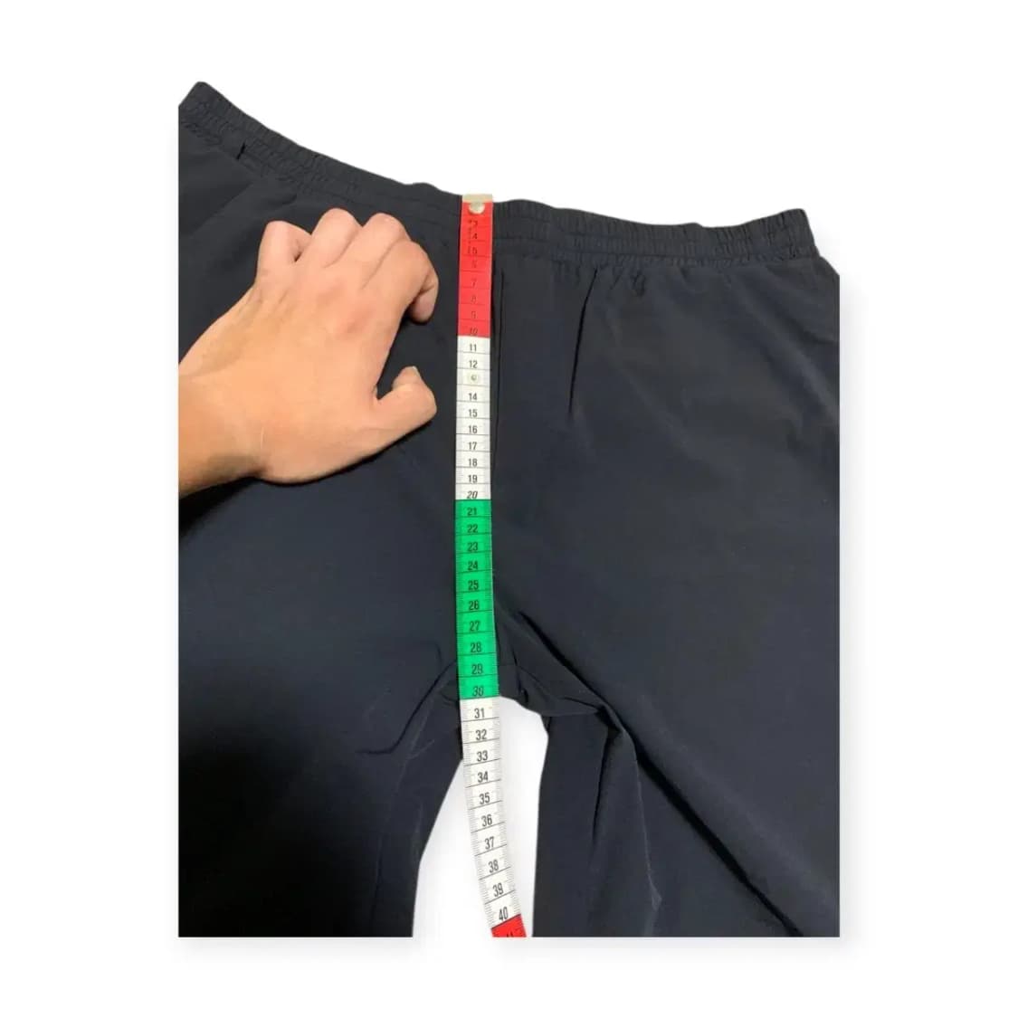 L)Galex 갈렉스 검정색 반바지 트레이닝복 밴딩 반바지 고무줄바지 상품이미지7