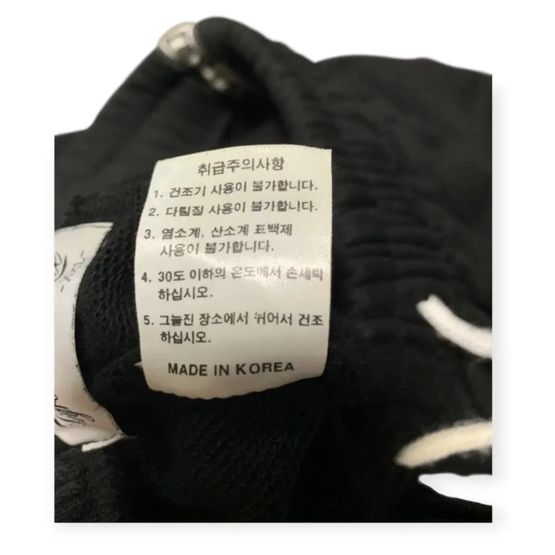 2XL)Tigre Modeste 검정색 반바지 버뮤다 팬츠 사이드라인 블 상품이미지6