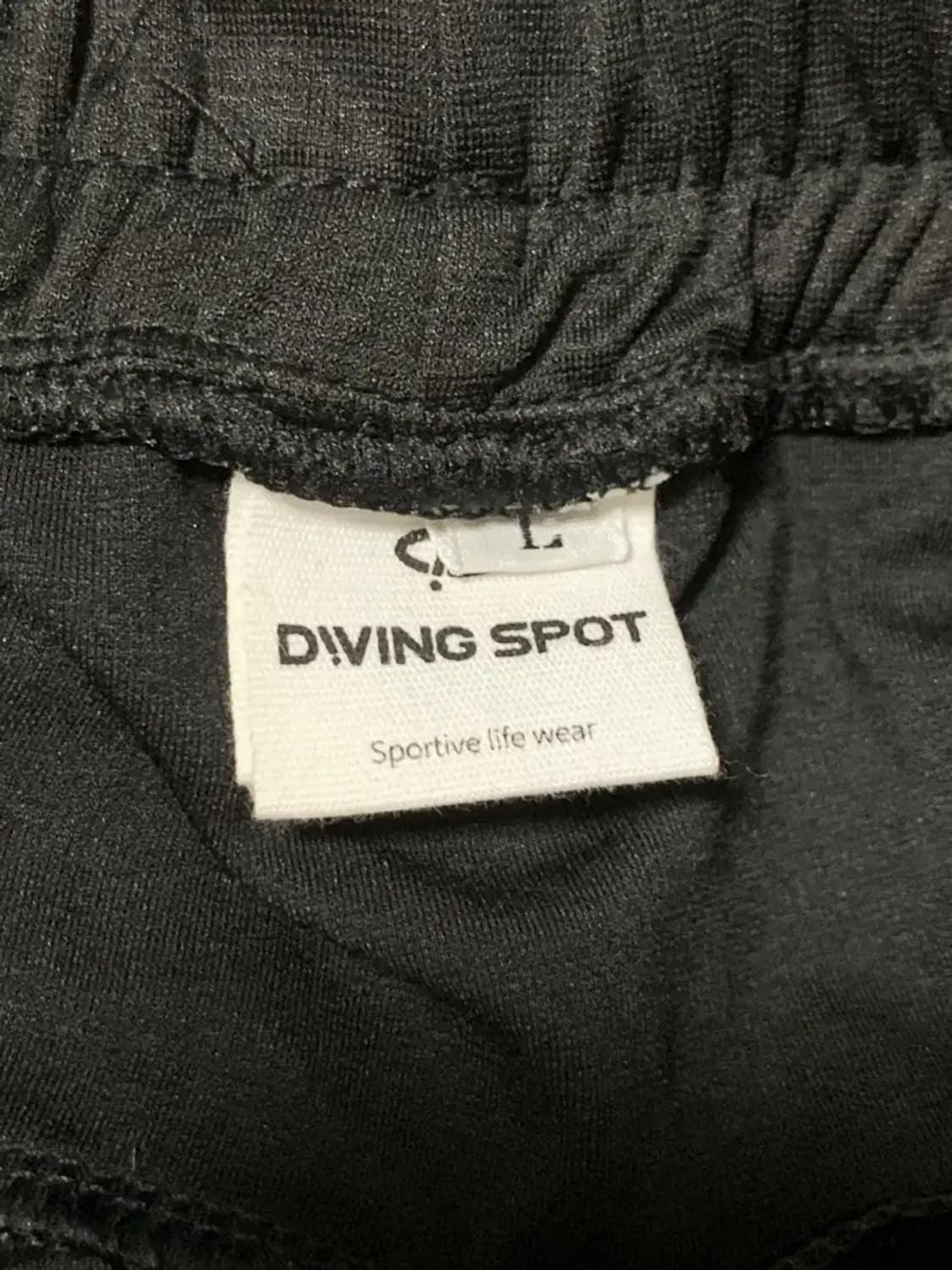 L)Diving Spot 다이빙 스팟 블랙 블랙 카고 조거 팬츠 포켓팬츠 상품이미지7