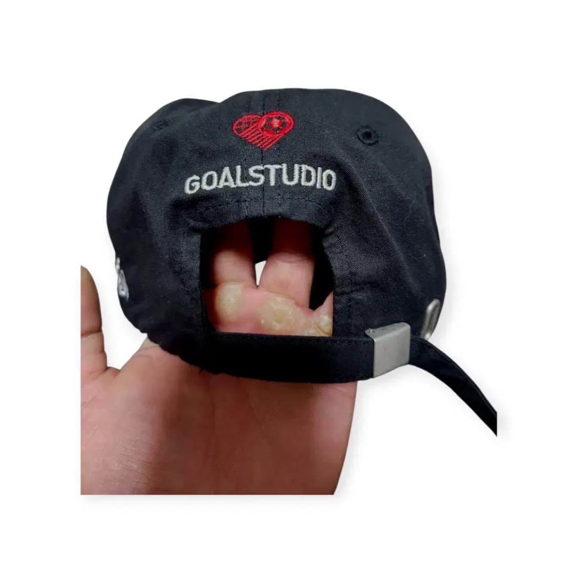 Goal Studio 골스튜디오 블랙 볼캡 모자 골대 자수 검정색모자 상품이미지5