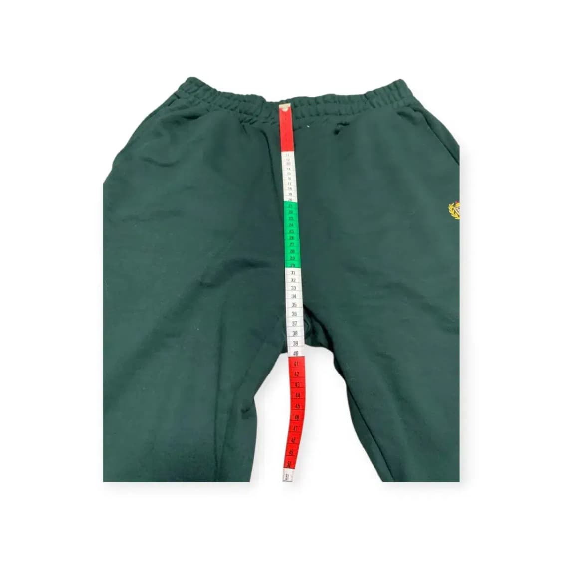XL)SPAO 스파오 다크그린 밴딩 조거팬츠 스몰로고 스파브랜드 스웻팬츠 상품이미지5