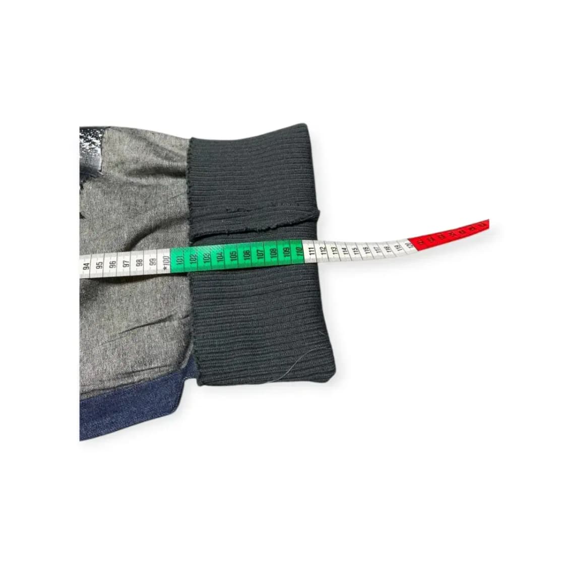 32)리메이크 리워크 패치워크 캐주얼 조거 팬츠 데님팬츠 상품이미지7