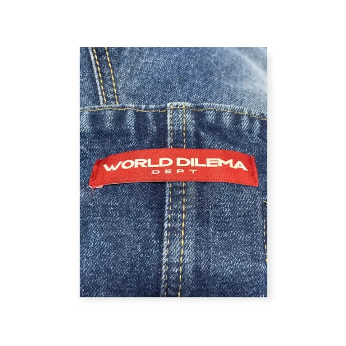 82)월드 딜레마 World Dilema DEFT 데님 워싱 청바지 팬츠 상품이미지5