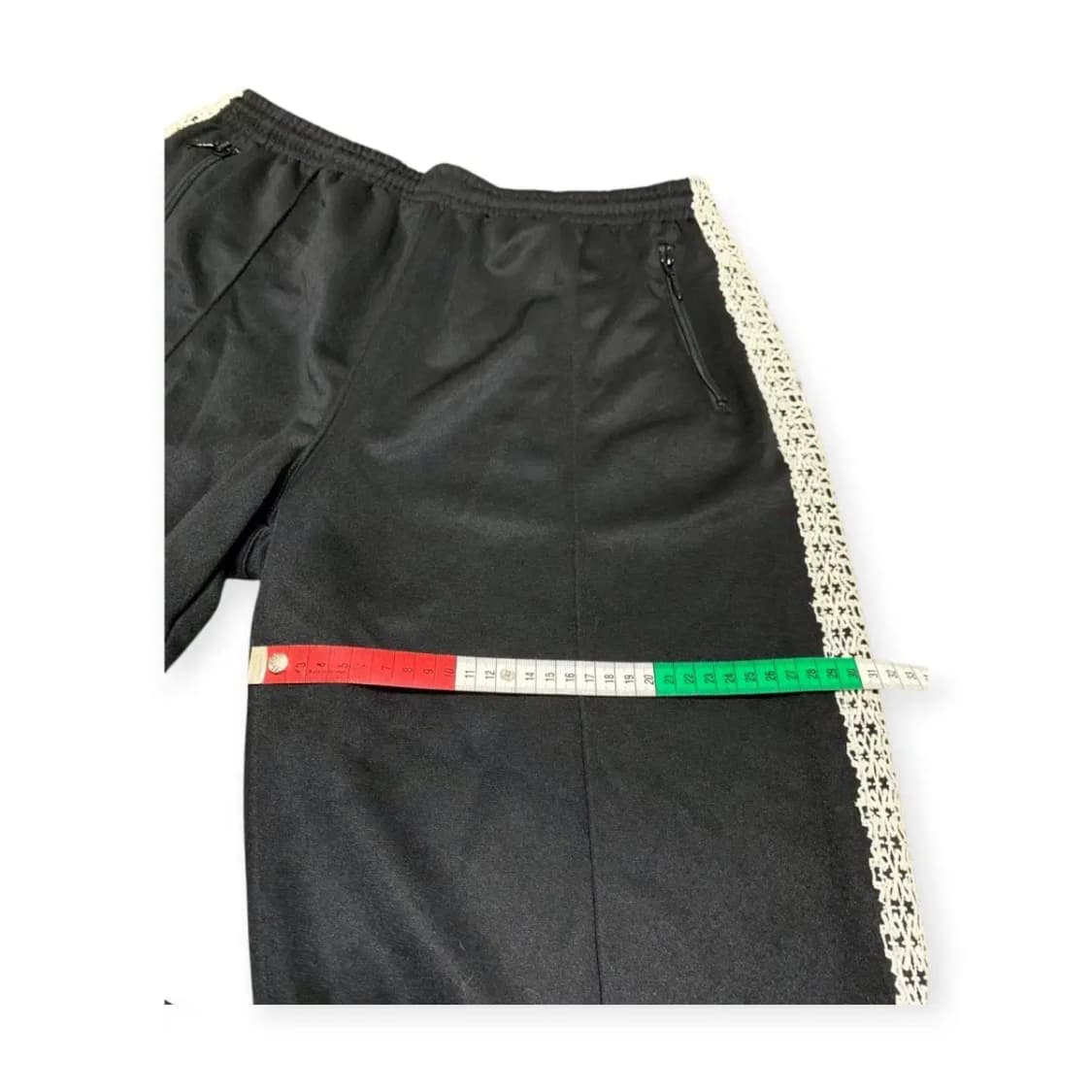 XL)세븐셀라 블랙 사이드라인 고무줄 밴딩팬츠 트레이닝복바지 츄리닝팬츠 상품이미지5