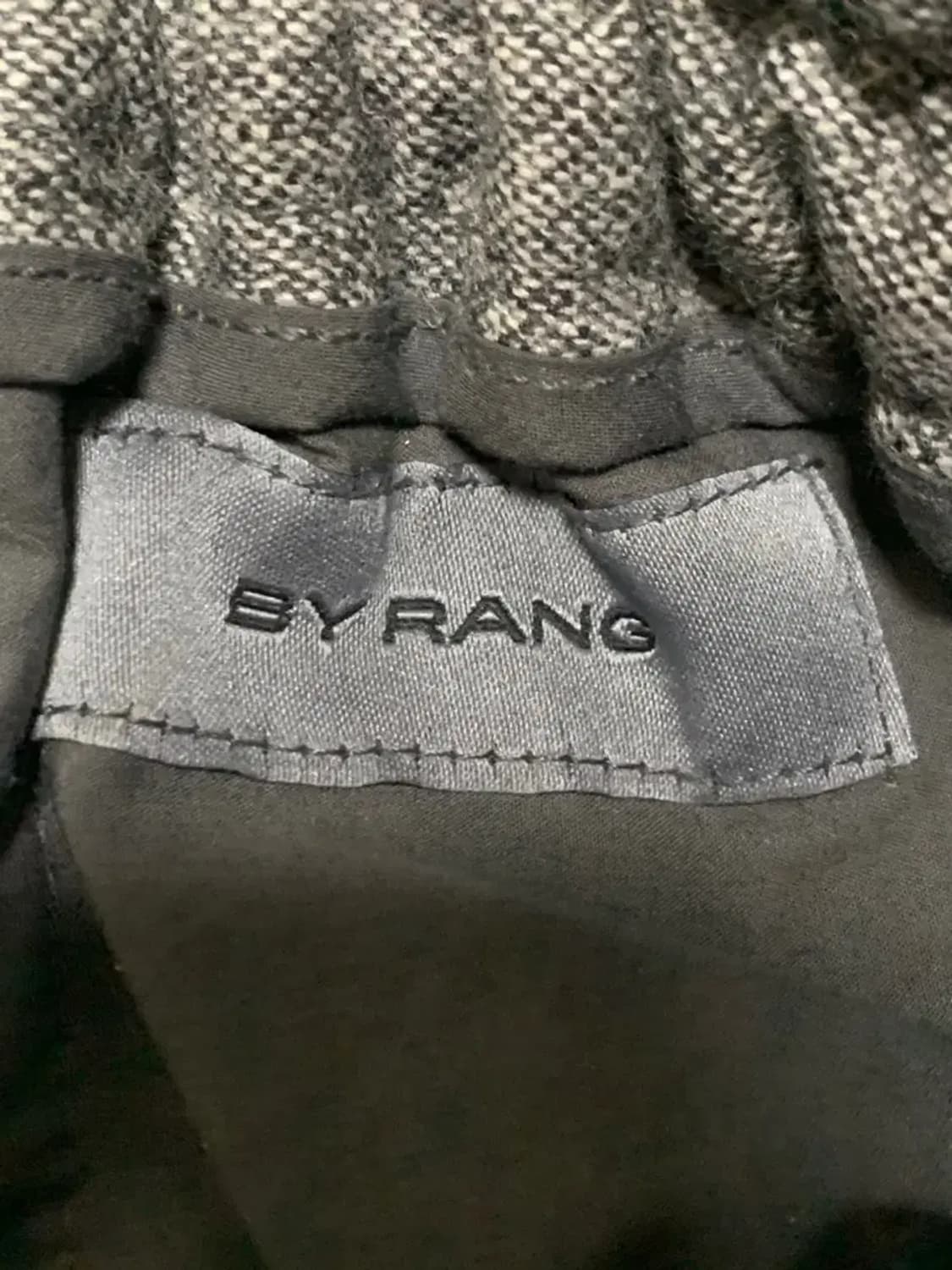 2)BY RANG 바이랑  울 블렌드 릴렉스 스트링 팬츠 슬렉스 상품이미지8