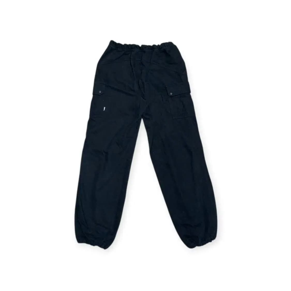 2XL)KZM 검정색팬츠 블랙 벨티드 카고 조거팬츠 벨트팬츠 유틸리티팬츠 상품이미지2