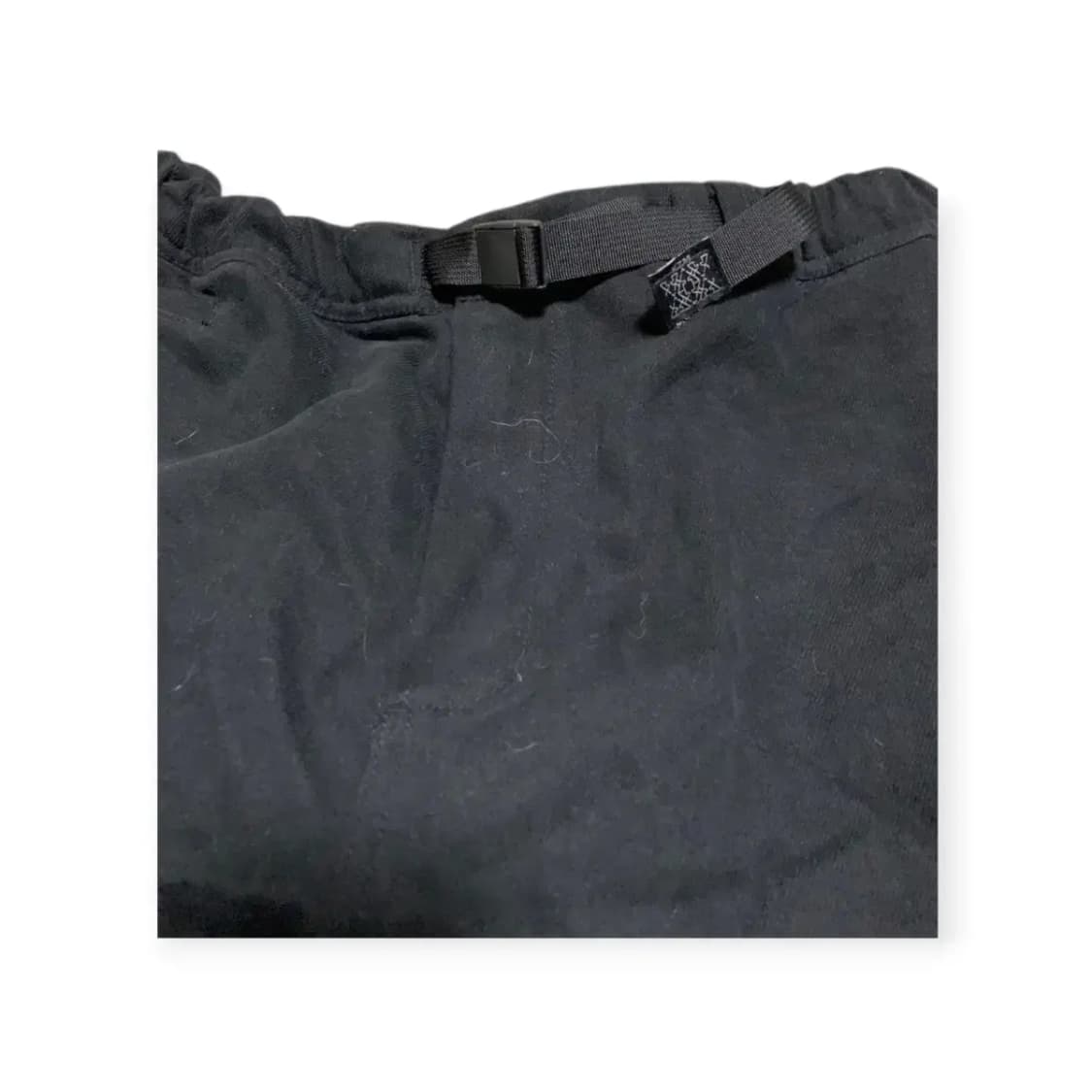 2XL)KZM 검정색팬츠 블랙 벨티드 카고 조거팬츠 벨트팬츠 유틸리티팬츠 상품이미지7