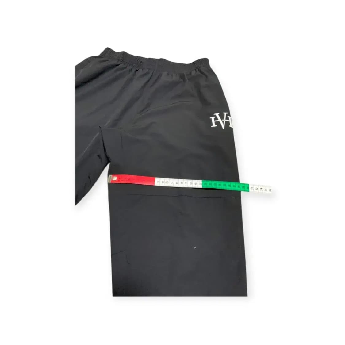 2XL)허그본 hugvone 검정색 블랙 밴딩팬츠 드로스트링 조거 팬츠 상품이미지3