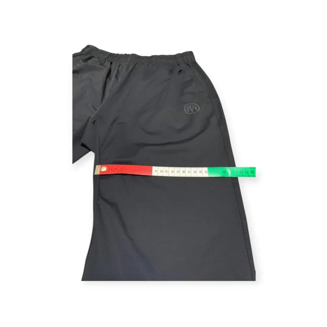 2XL)허그본 hugvone 검정색 블랙 밴딩팬츠 드로스트링 조거 팬츠 상품이미지5