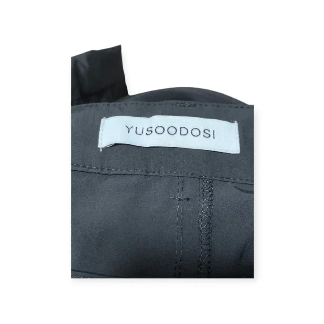 L)유수도시 YOOSUDOSI 블랙 2way 탈부착 반바지,긴바지 카고팬 상품이미지9