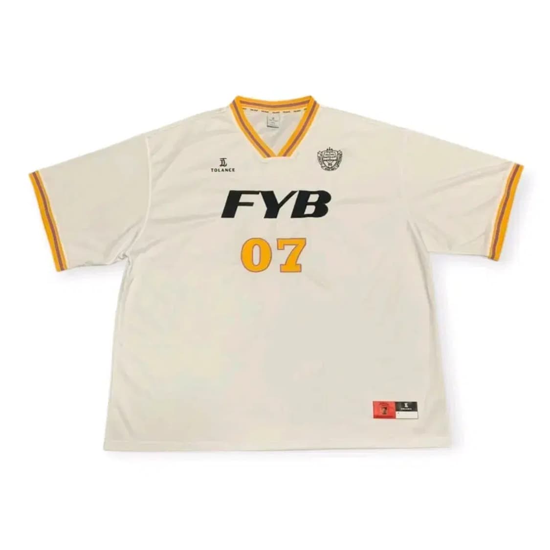 3XL)토런스 TOLANCE 톨란스 FYB 반팔 티셔츠 07 화이트 상품이미지1