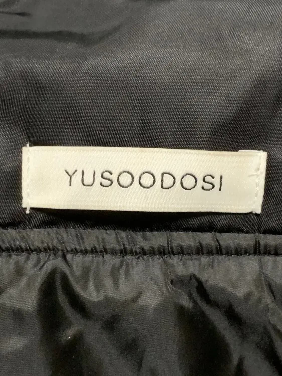 L)유수도시 Yusoodosi 블랙 항공 점퍼 패치 장식 ma1 플라이트 상품이미지10