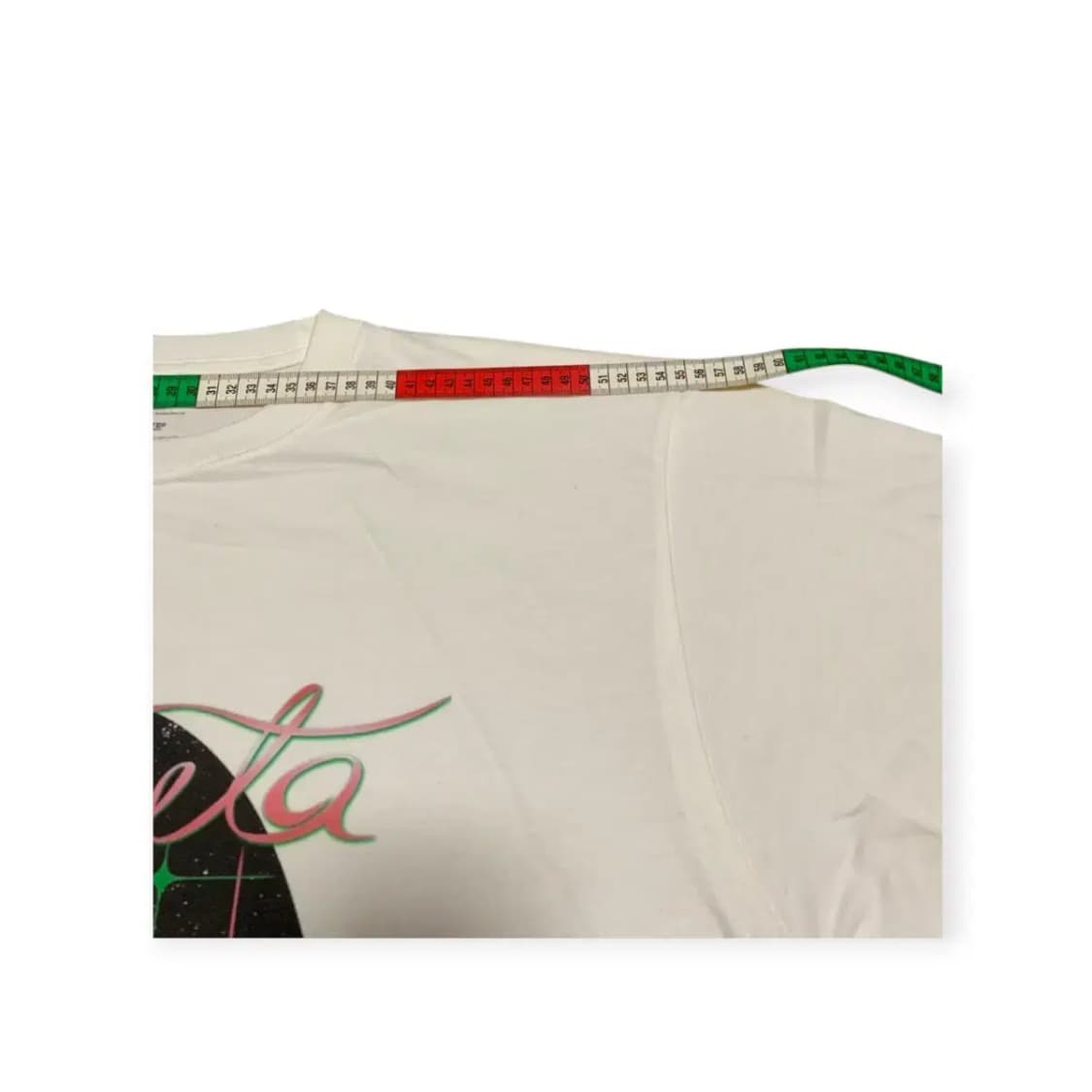 XL)Hozita하루타 X 나무13 프린팅 반팔 화이트 티셔츠 아이보리 상품이미지4