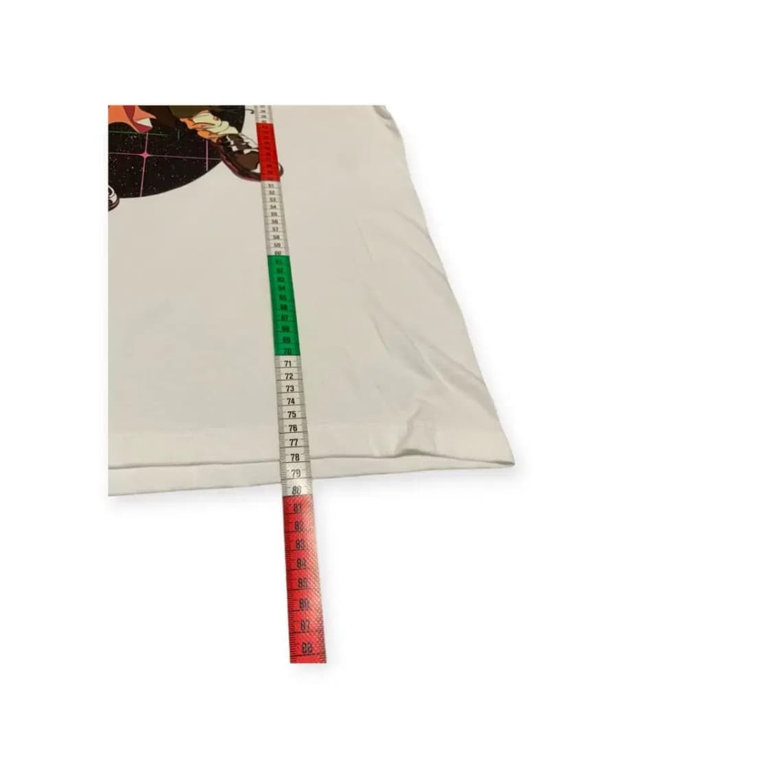 XL)Hozita하루타 X 나무13 프린팅 반팔 화이트 티셔츠 아이보리 상품이미지7