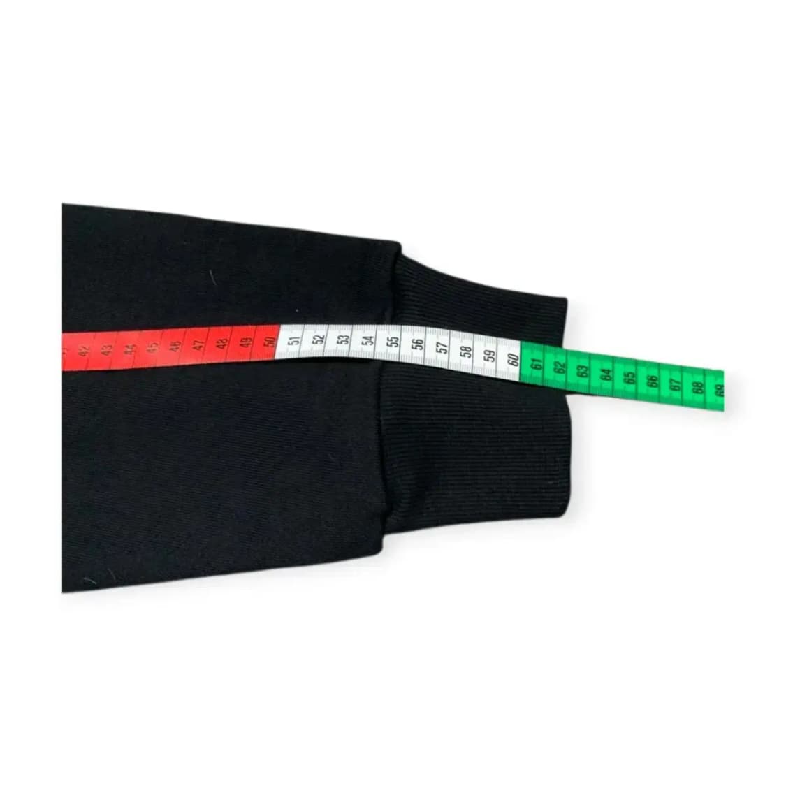 2XL)아워포켓츠 블루 자수 What matter 맨투맨 블랙 롱슬리브 상품이미지10