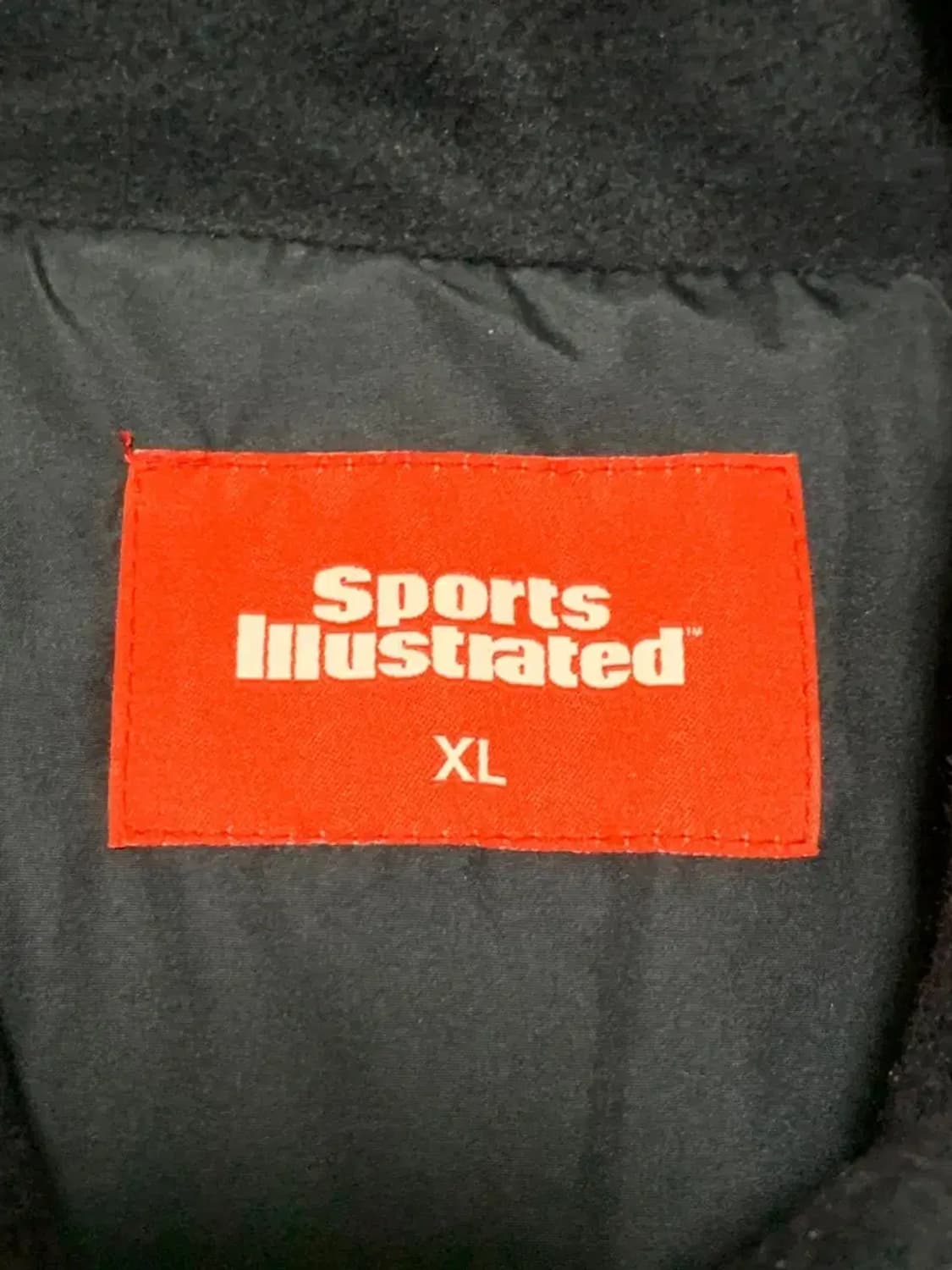 XL)SI 스포츠일러스트레이티드 울모 혼방 자켓 바시티자켓 야구점퍼 잠바 상품이미지9