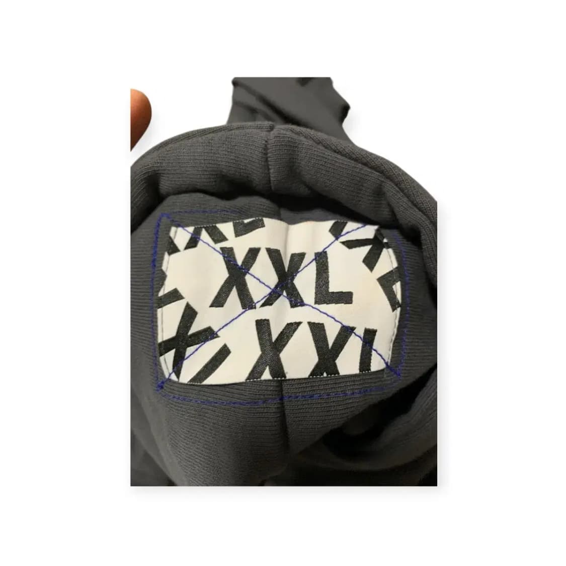 2XL)아워포켓츠 x 그리드 마스크 피자맨 스웻 후드 후디 상품이미지5