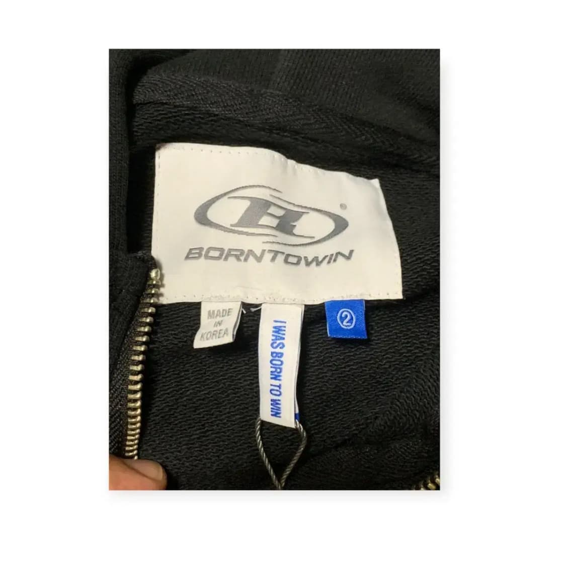 새것,2Size)본투윈 후드집업 Born to win GYM wear 상품이미지5