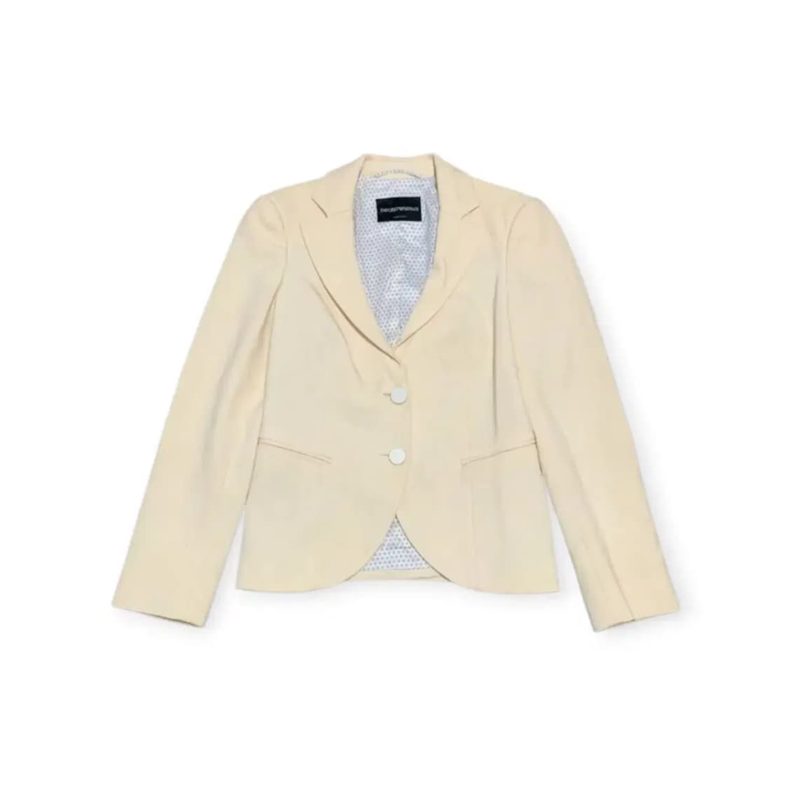 38)엠포리오 아르마니 ARMANI 아이보리 여성 자켓 블레이저 상품이미지1
