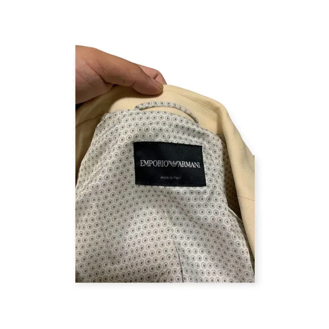 38)엠포리오 아르마니 ARMANI 아이보리 여성 자켓 블레이저 상품이미지6