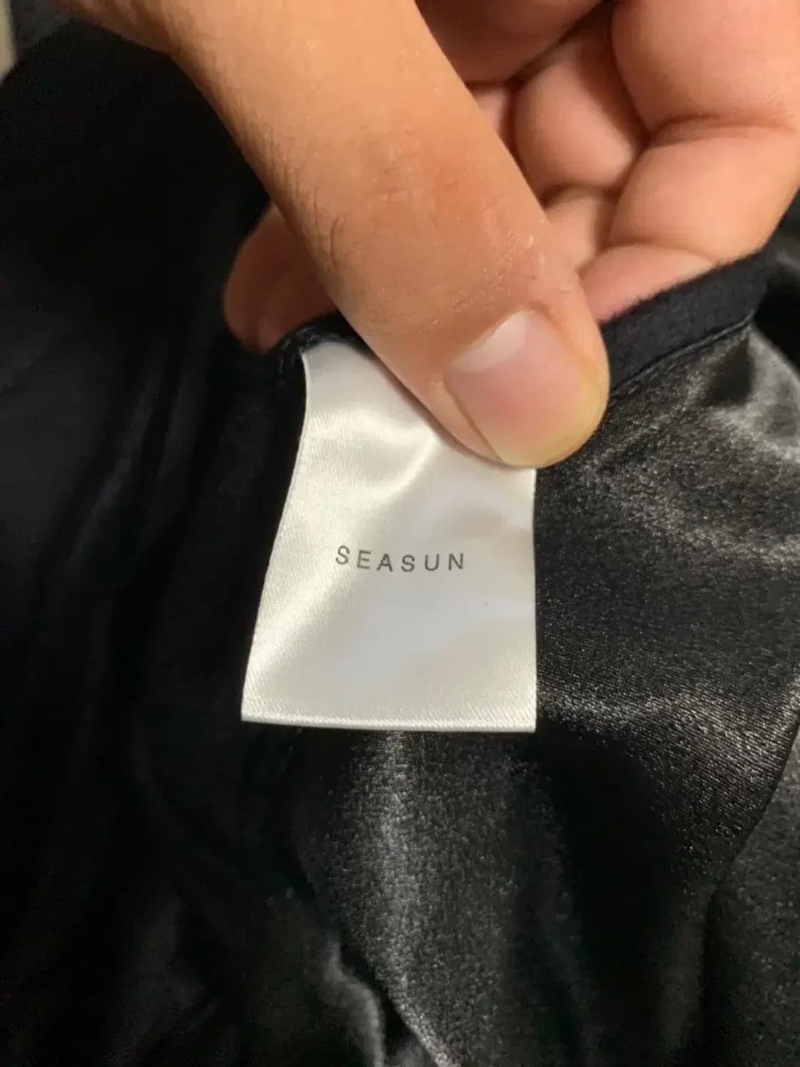 3size)SEASUN 시선 블랙 4포켓 필드자켓 사파리 야상 자켓 남성 상품이미지9