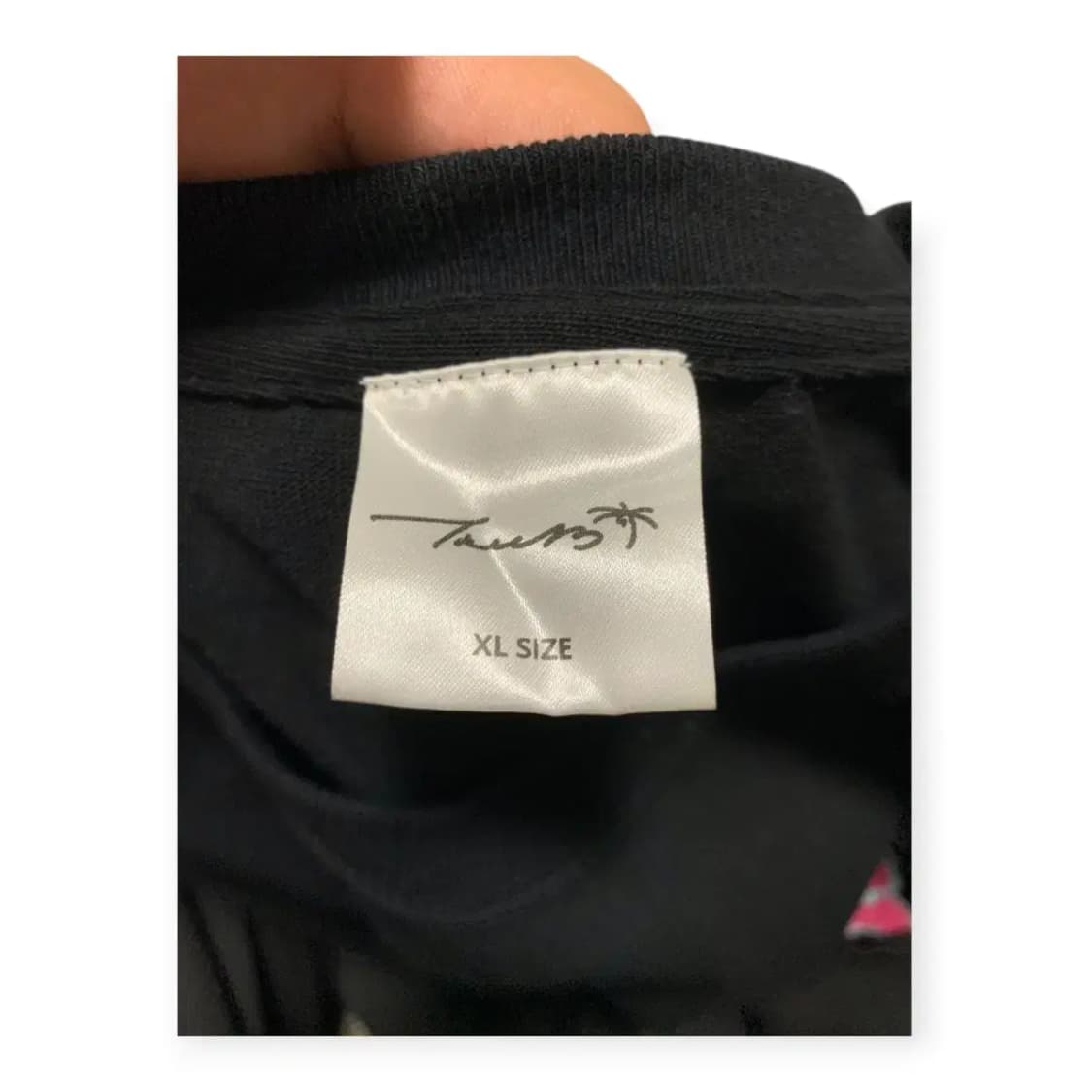 XL)아이스케키 검정 반팔 티셔츠 일러스트 프린팅 상품이미지4