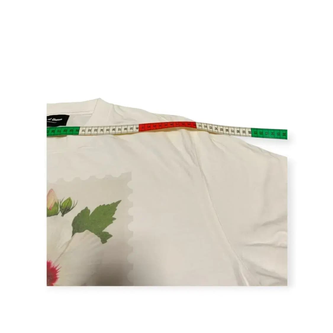 2size)Ros of Sharon 흰색 무궁화 반팔티 화이트 상품이미지3