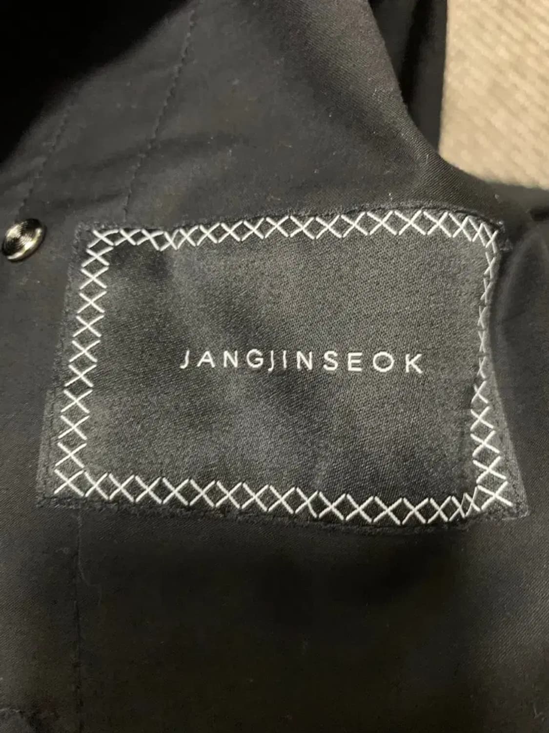 L)JANGJINSEOK 장진석 논카라 블랙 셔츠 긴팔 남방 상품이미지8