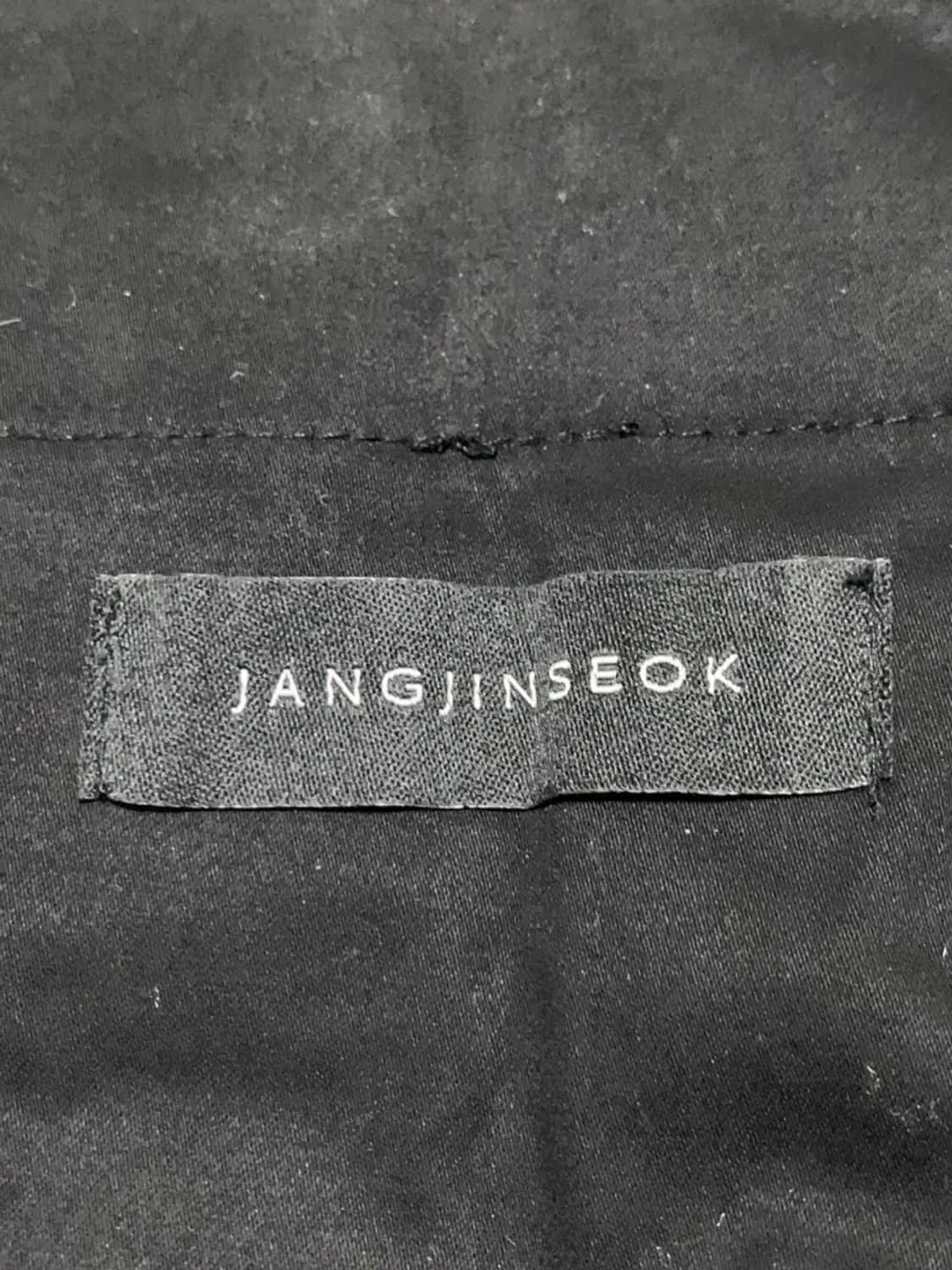 L)JANGJINSEOK 장진석 논카라 블랙 셔츠 긴팔 남방 상품이미지9