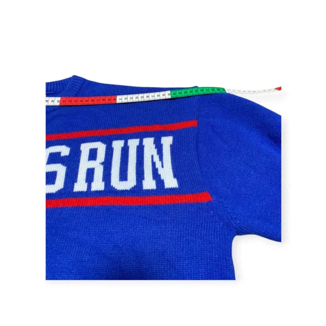 L)FROM AHLES 프롬아를 맨투맨 90s 레트로 슬로건 니트 상품이미지5