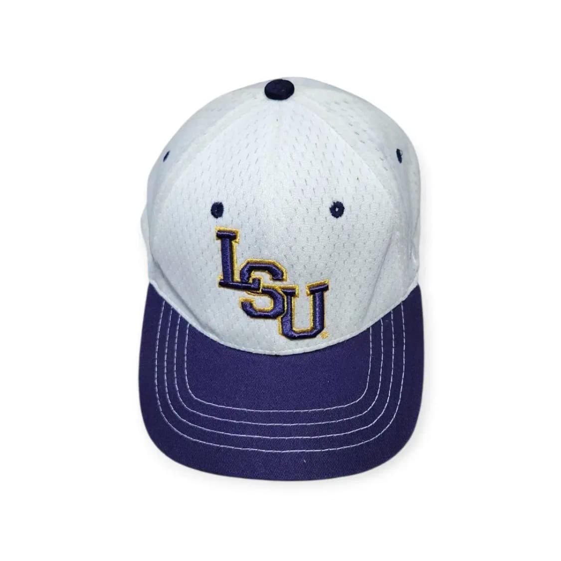 M/L Zephyr LSU 야구 모자 화이트/퍼플 상품이미지1
