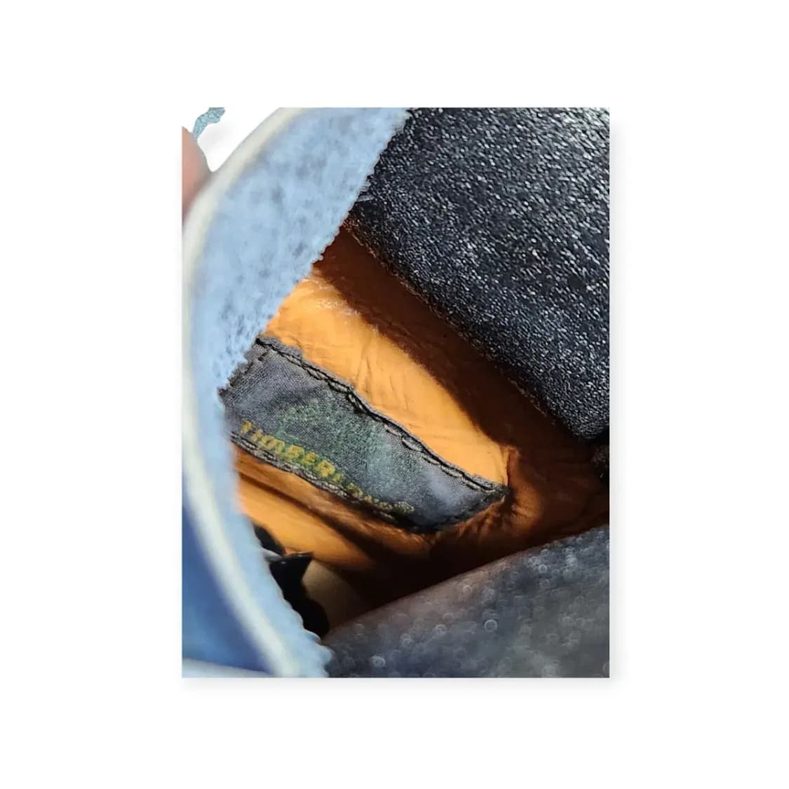 235)팀버랜드 6인치 데님 워커 청/블랙 누벅 부츠 상품이미지5