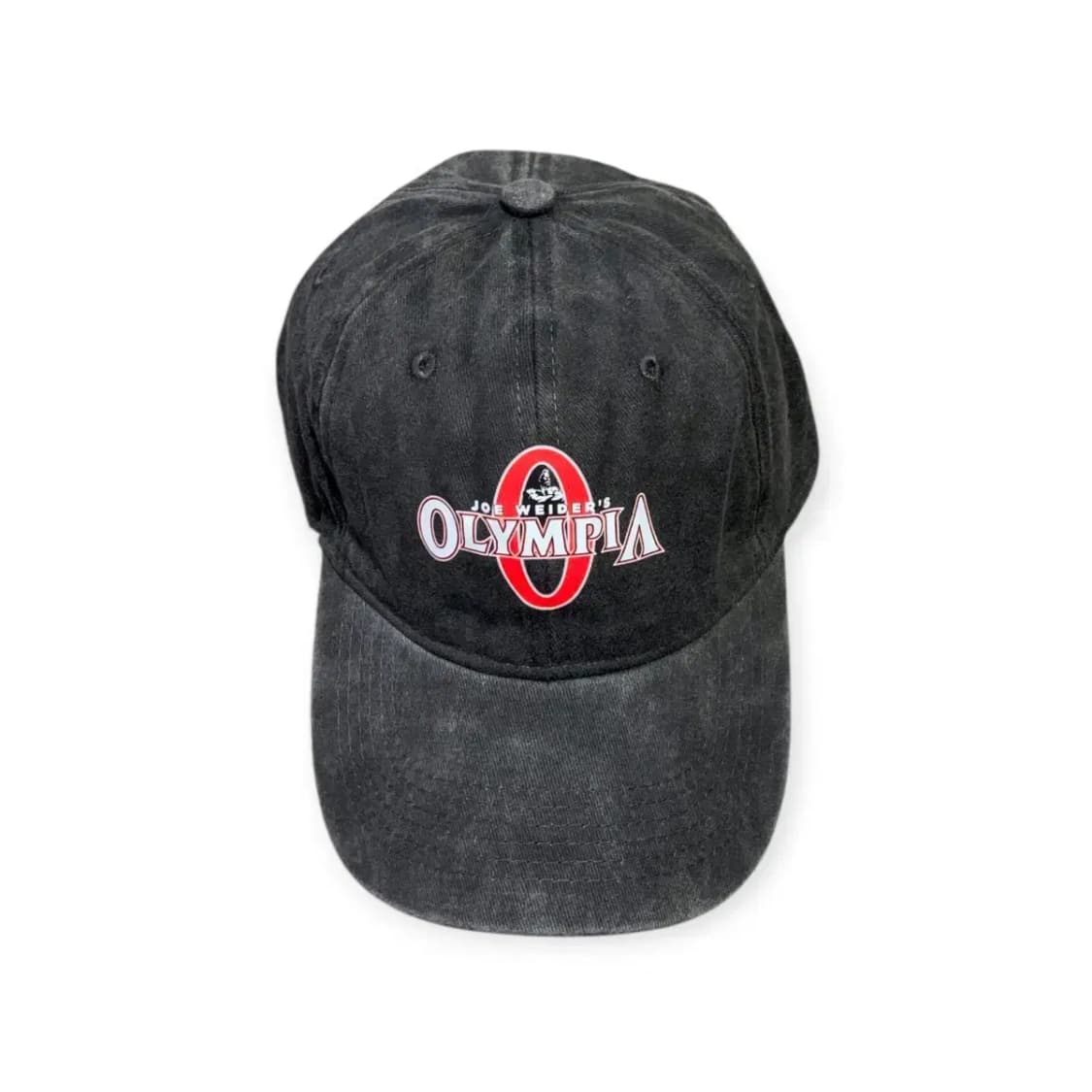 미스터 올림피아 Mr.Olympia 흑청 데님워싱 볼캡 야구모자 상품이미지1