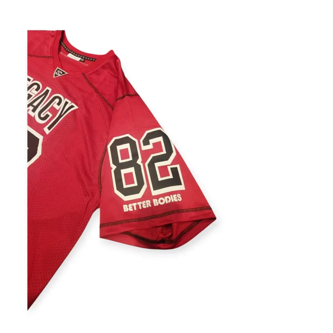 2XL)BETTER BODIES  LEGACY 82 레드 풋볼져지 럭비티 상품이미지6