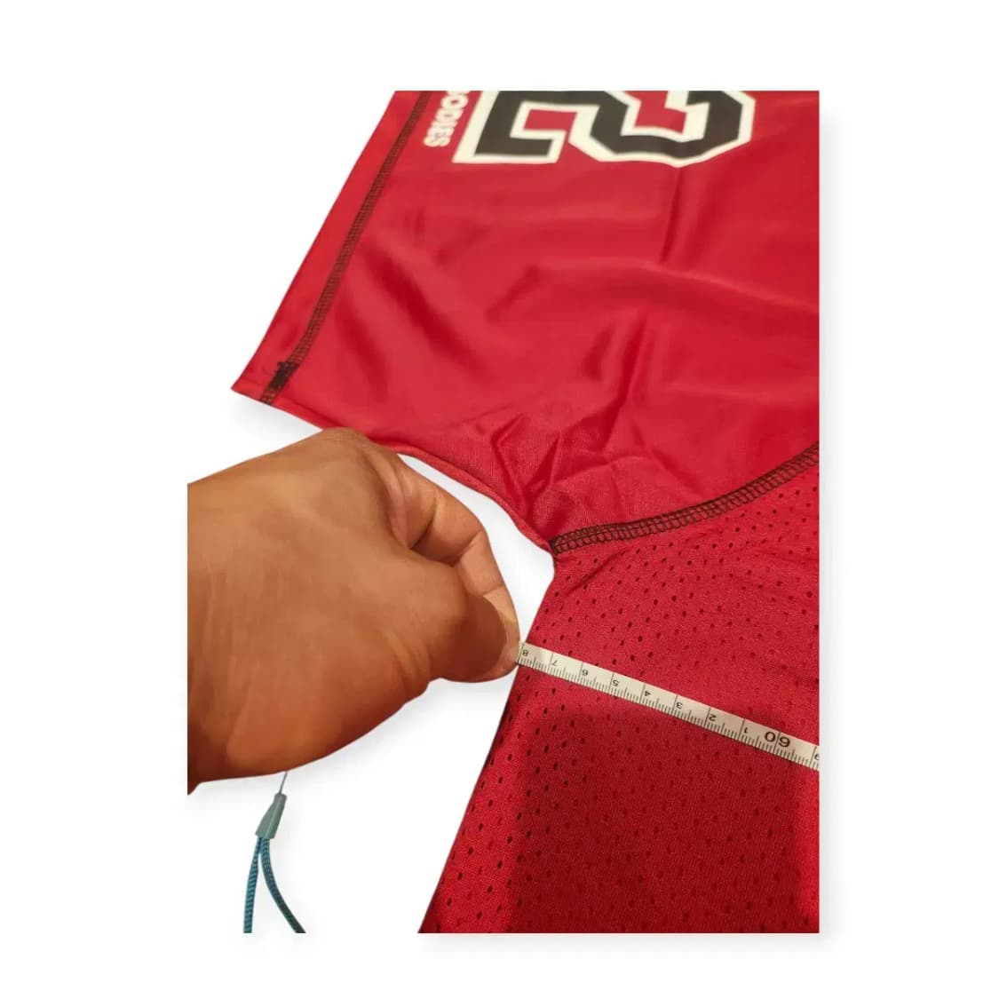 2XL)BETTER BODIES  LEGACY 82 레드 풋볼져지 럭비티 상품이미지8