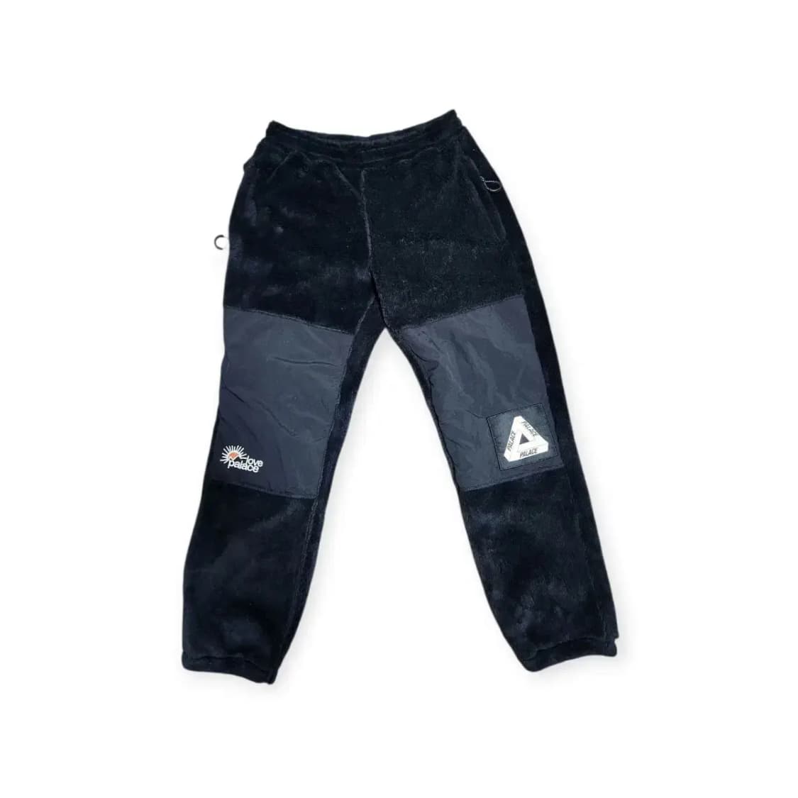 L)팔라스 폴라텍 블랙 플리스 후리스 조거팬츠 love palace 상품이미지1