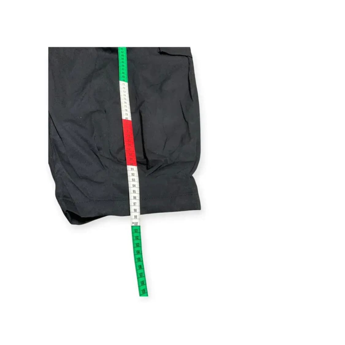 2XL)MANFINITY 블랙 검정색 벌룬핏 와이드  카고 조거 팬츠 상품이미지3