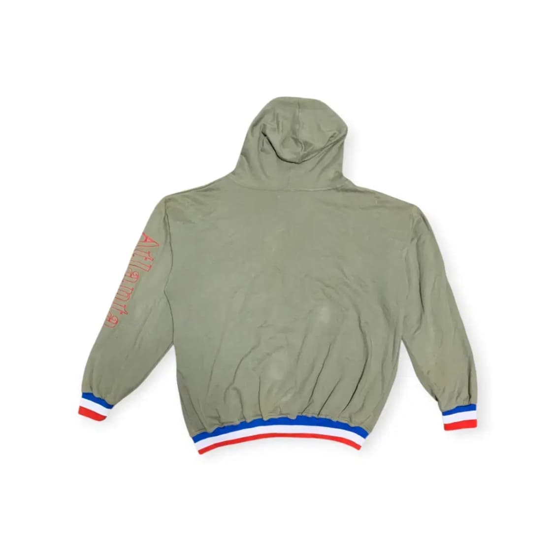 L)USA VTG 아메리칸빈티지 오버핏 후드티 올리브 카키 U.S 상품이미지2