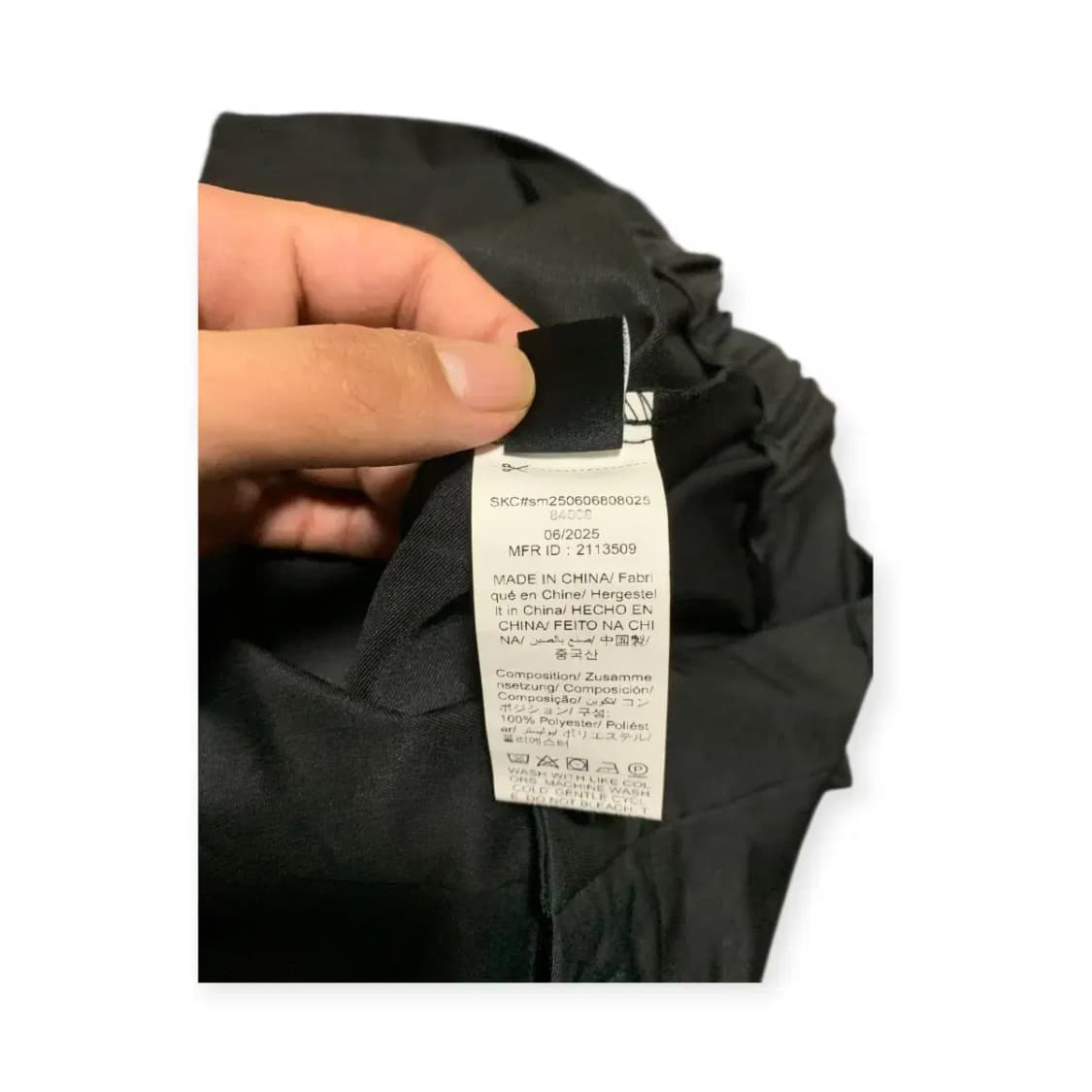 2XL)MANFINITY 블랙 검정색 벌룬핏 피어싱 링 와이드 팬츠 상품이미지8