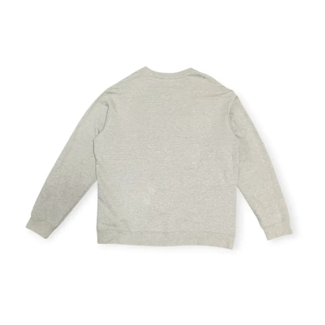 3XL)NFL 중앙로고 벡로고맨투맨 티셔츠 그레이 롱슬리브 상품이미지2