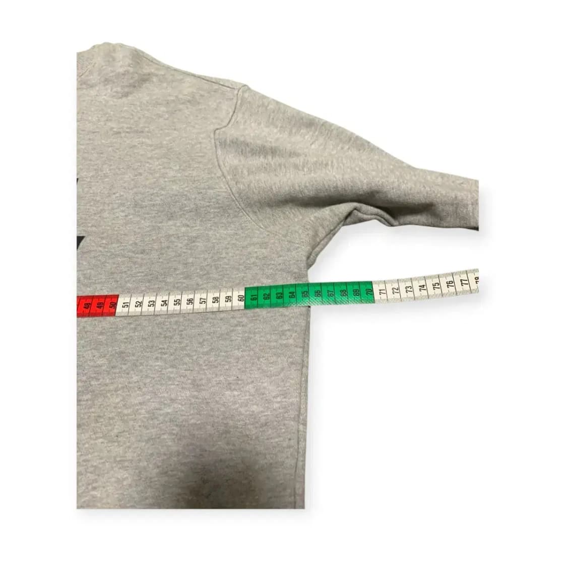 3XL)NFL 중앙로고 벡로고맨투맨 티셔츠 그레이 롱슬리브 상품이미지7