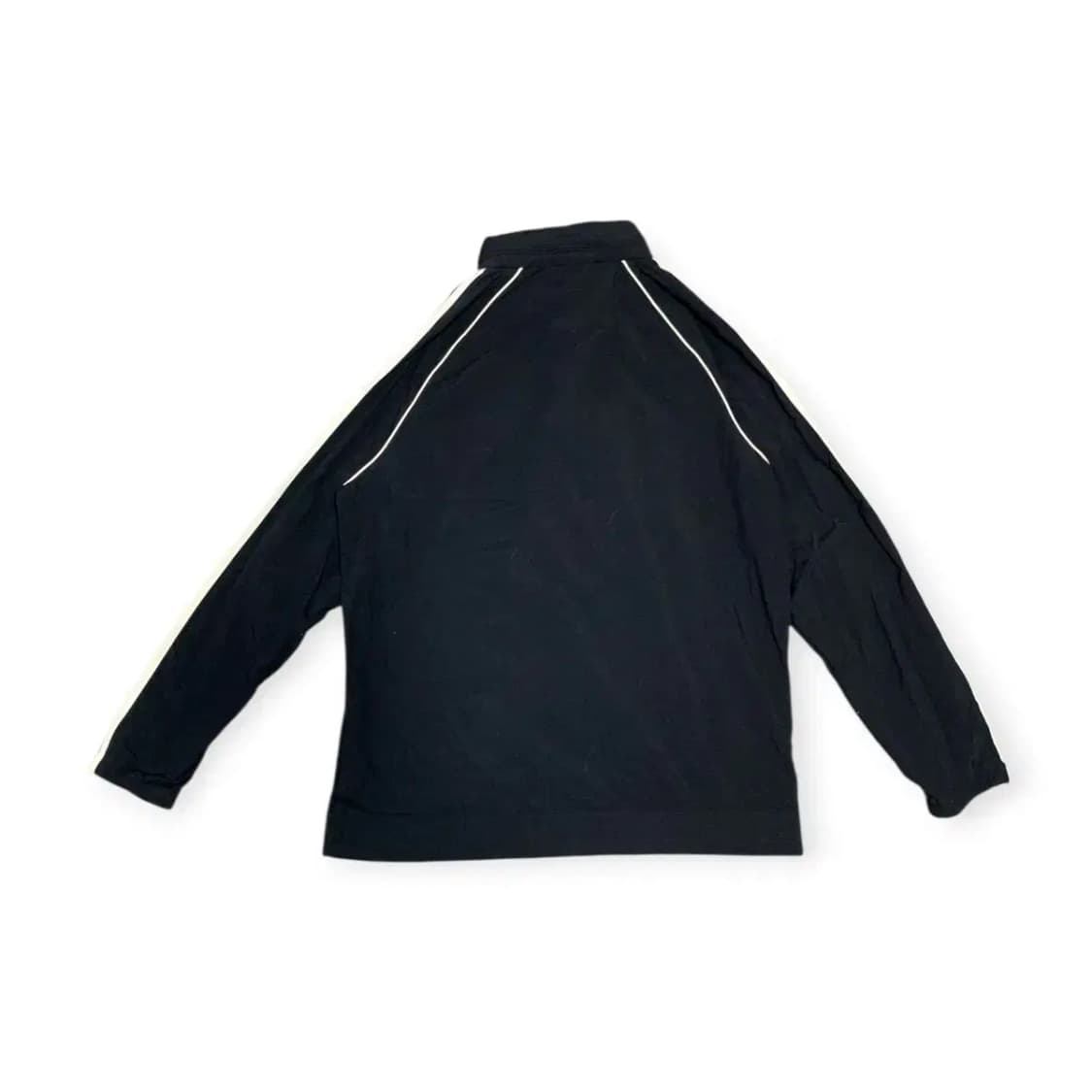 2XL)아디다스 삼선 바람막이 블랙 집업 져지 범고래 상품이미지2