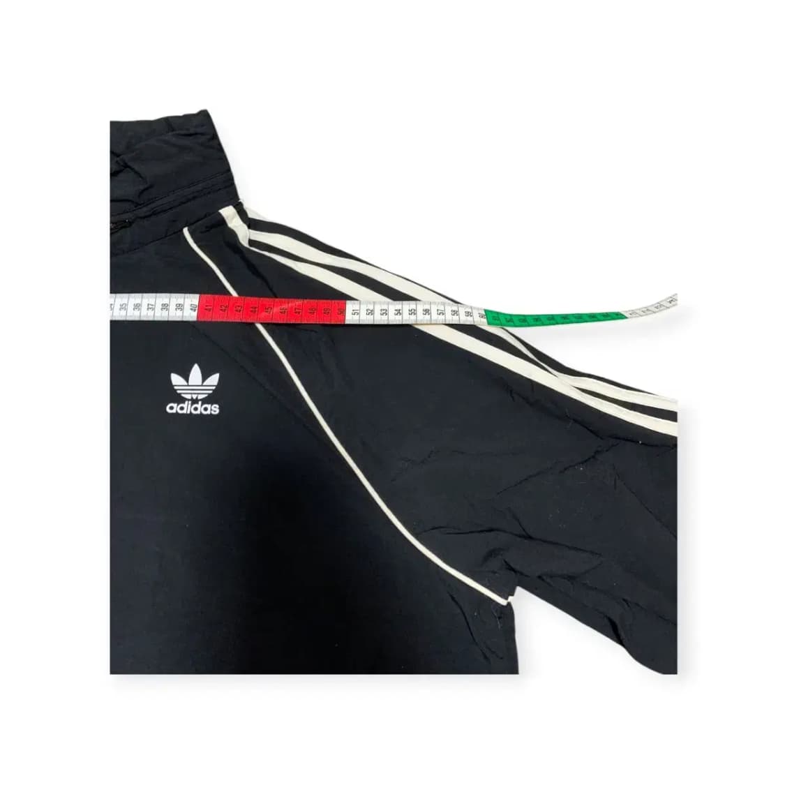 2XL)아디다스 삼선 바람막이 블랙 집업 져지 범고래 상품이미지4