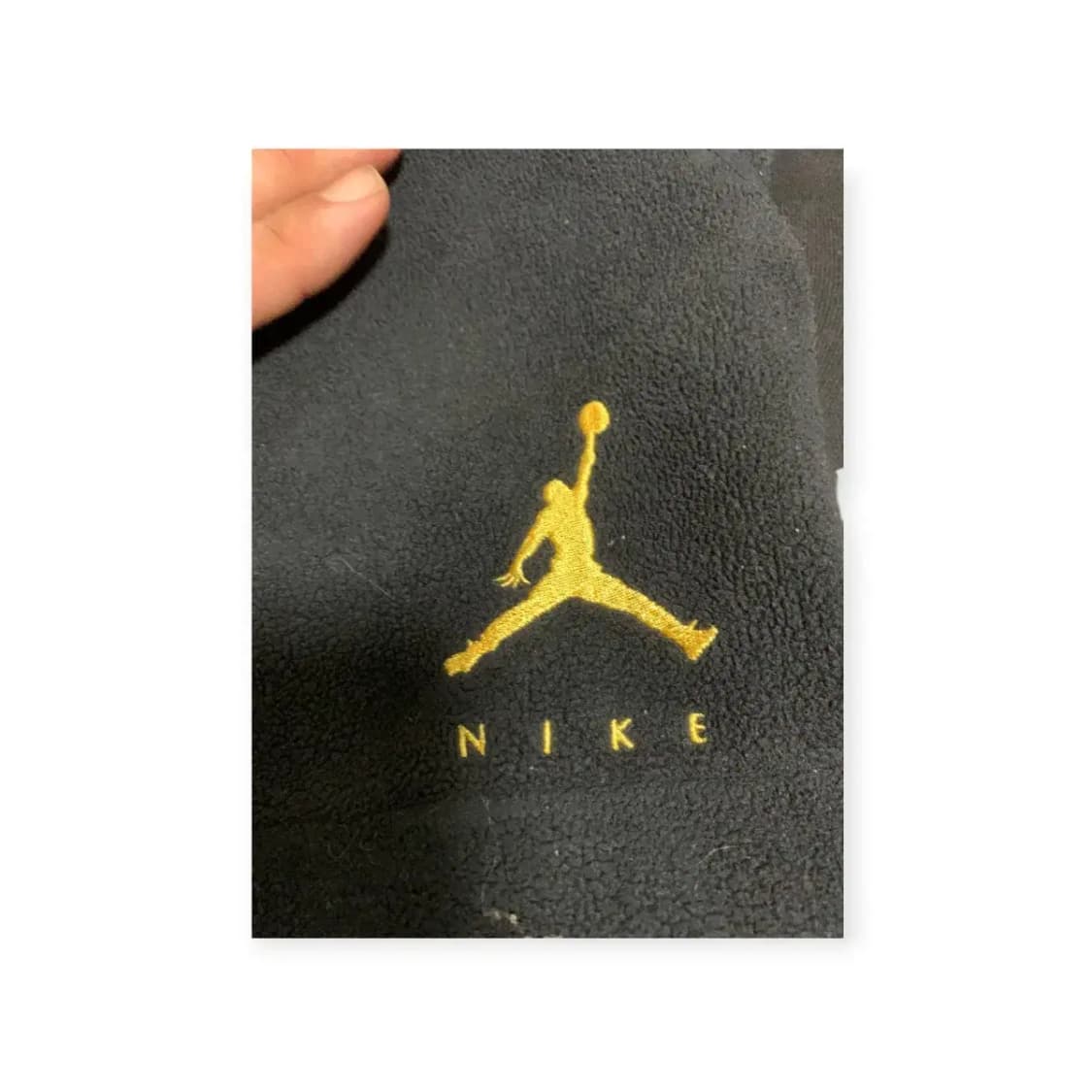 2XL)나이키 조던 블랙 플리스 베스트 조끼 후리스 경량 조끼패딩 상품이미지4